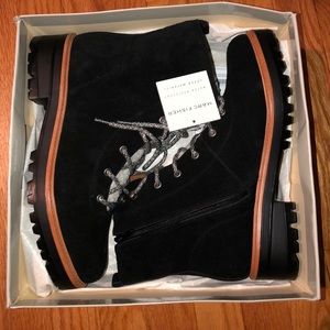 Marc Fisher Shearling Hiker Boots